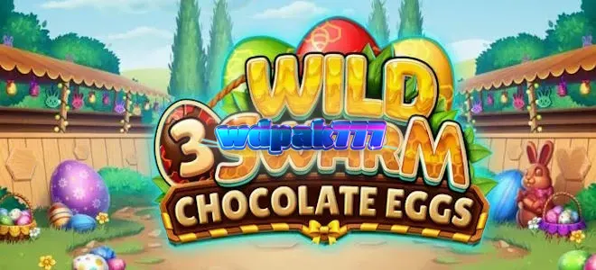 Wild Swarm 3 Chocolate Eggs سلاٹ گیم کا رنگین اور پرکشش انٹرفیس